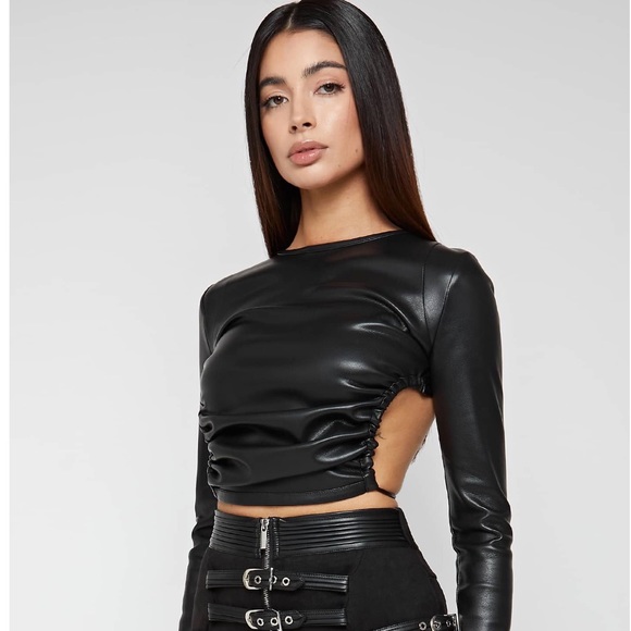 Maniere De Voir Vegan Backless top - Picture 3 of 4